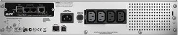 Actual product image APC Smart UPS SMT750RMI2UNC with network card (750 VA, 500 W, Line-interactive UPS)