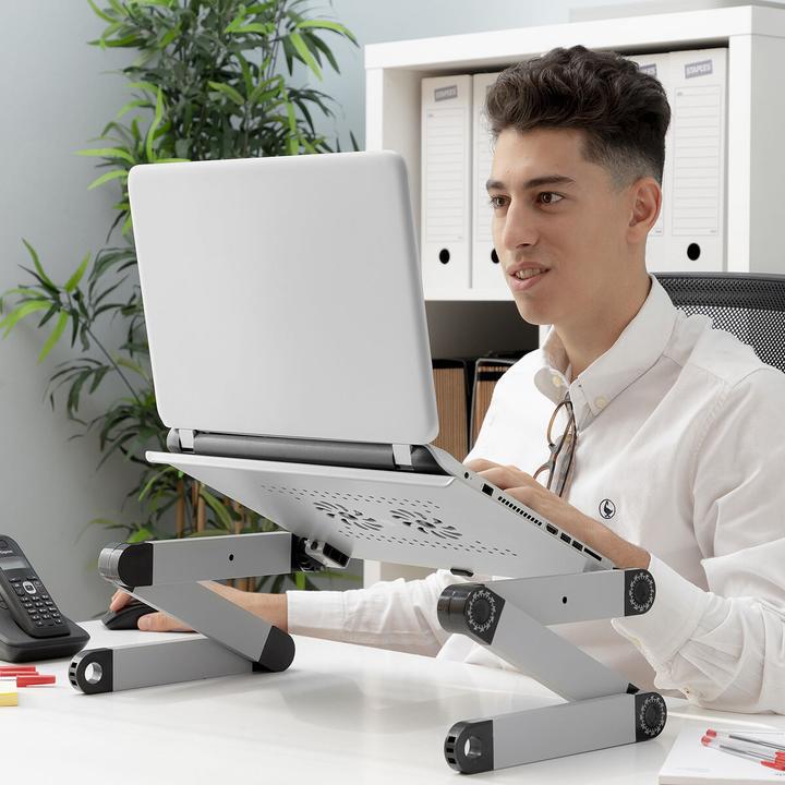 Immagine prodotto InnovaGoods Tavolo per laptop regolabile in più posizioni Omnible