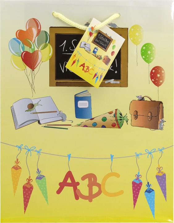 Immagine prodotto Idena Borsa laccata inizio scuola assortita 18x8x23cm (Scatola da regalo, 5 x)