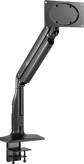 Actual product image Hagor Gasliftarm Single for 1x 43-109cm 1x monitor 17-43" swivel tilt rotatable VESA 200x100 support glass (Table, 43")