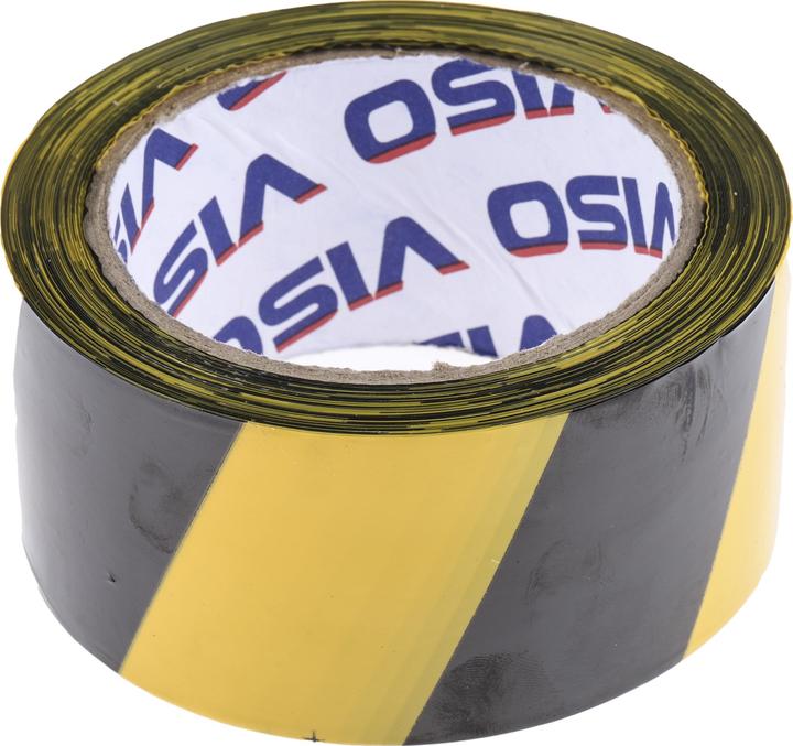 Image du produit Rs Pro Ruban de traçage noir, jaune Type de ruban de marquage au sol, 50mm x 100m (50 mm)