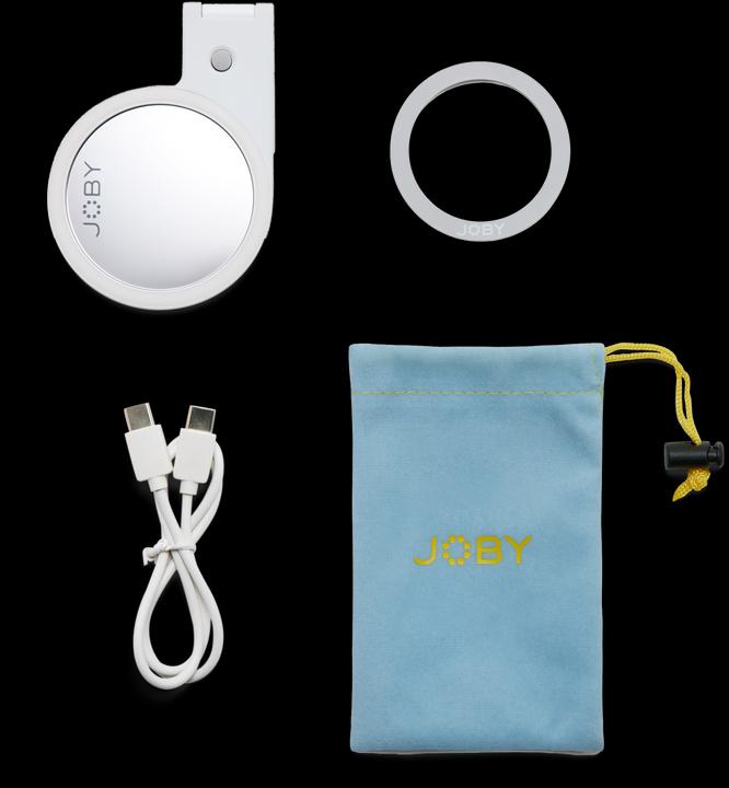 Joby Beamo Ringlicht MagSafe Wit (Videolicht, Ringlicht)