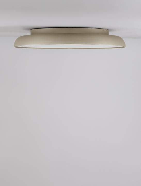 Productafbeelding Nova Luce LINUS LED plafondlamp champagne goud 50W warm wit 9x60cm dimbaar 9005647 (3741 lm)