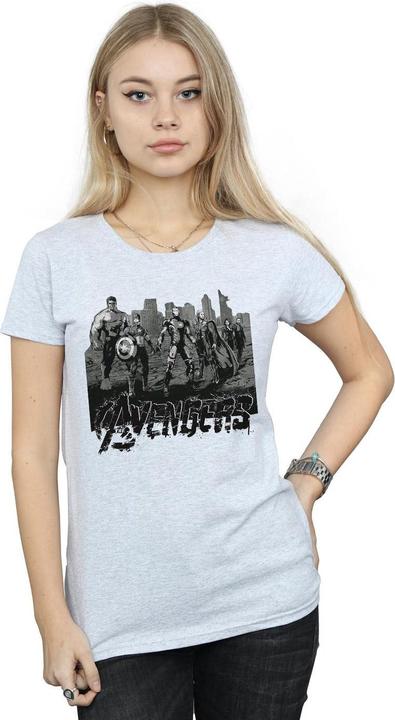 Image du produit - T-shirt AVENGERS MONO TEAM ART - Femme (XXL)