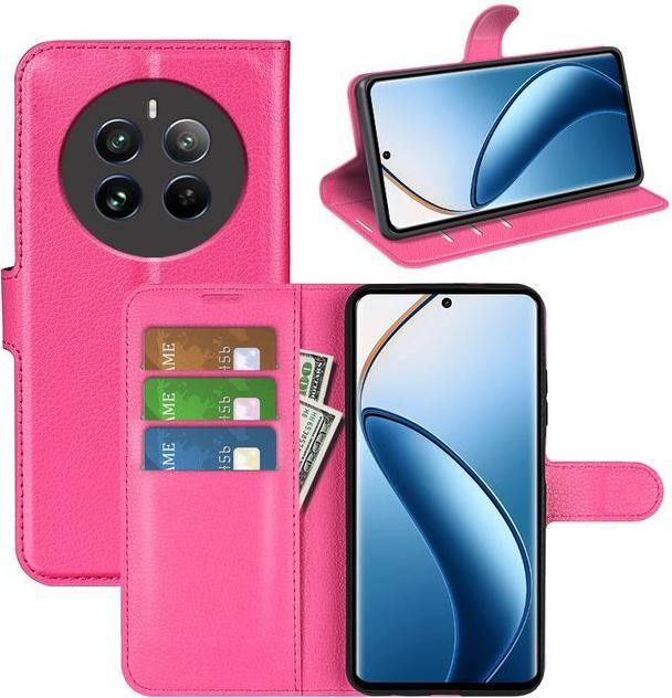 Produktbild MU Classic Litchi Leder Bookcover Series (Realme 12)