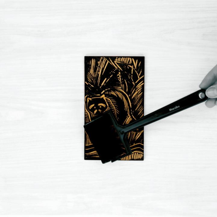 Actual product image Marabu Aqua lino printing ink white (White, 250 ml)