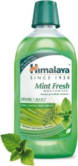 Immagine prodotto Himalaya Collutorio Collutorio alla menta fresca 450Ml (450 ml, Collutorio)