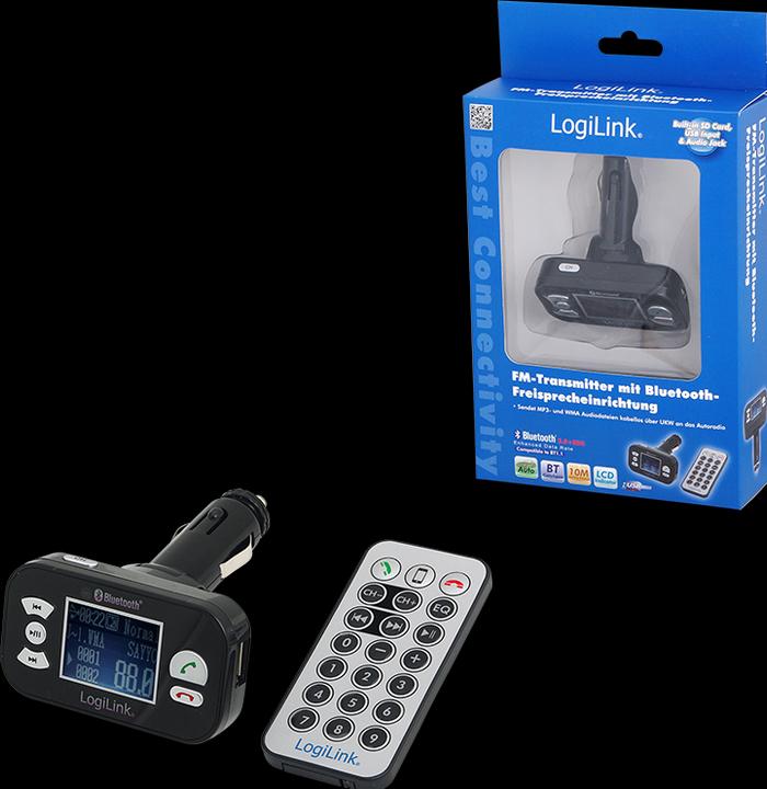 Actual product image LogiLink FM0002, FM transmitter with Bluetooth