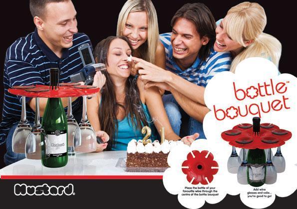 Image du produit Mustard Bouquet de bouteilles