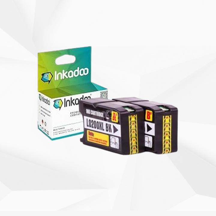 Image du produit Inkadoo Cartouches d'impression compatibles avec Lexmark 14L0174E / 210XL Cartouche d'encre, noire noire (CF)