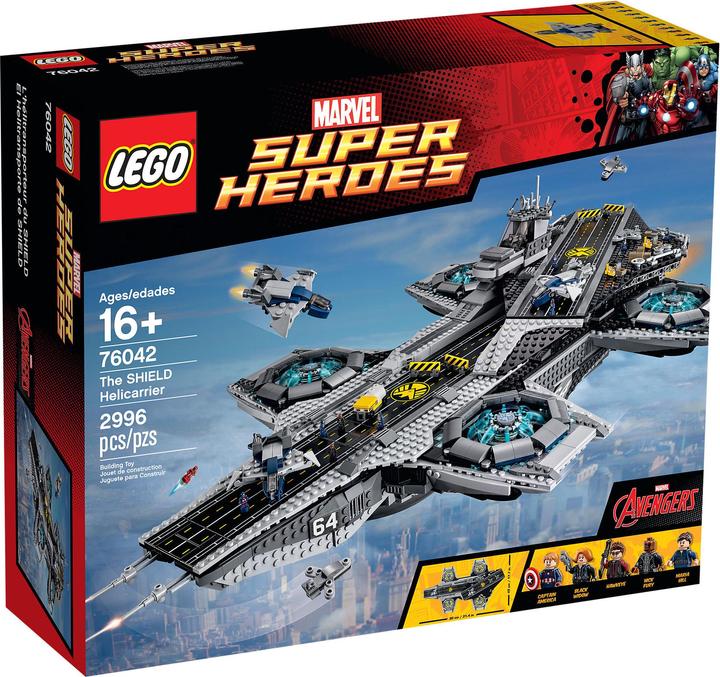 Image du produit LEGO The Shield Helicarrier (76042, LEGO difficiles à trouver, LEGO Marvel)