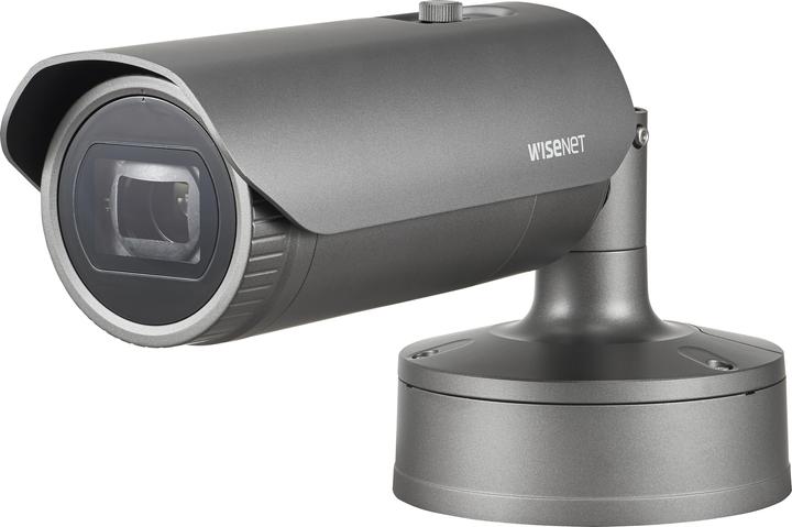 Actual product image Hanwha XNO-6085R Bullet camera out. 2MP PoE IR IK10 (1920 x 1080 Pixels)