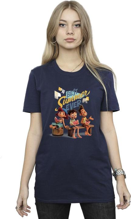 Immagine prodotto Disney Luca Best Summer Ever Maglietta Ampia Donna (XXL)