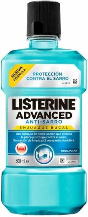 Image du produit Listerine ADVANCED enjuague bucal antisarro 500 ml (500 ml, Rince-bouche)
