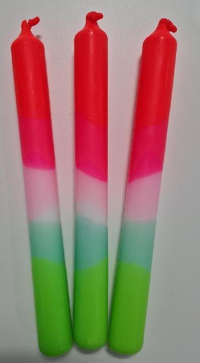 Image du produit PBS Austria Bougies bâton paquet de 3 multicolores (1 pcs)