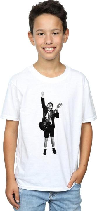 Actual product image AC/DC Boys Angus Young Cut Out T-Shirt (140, 146)