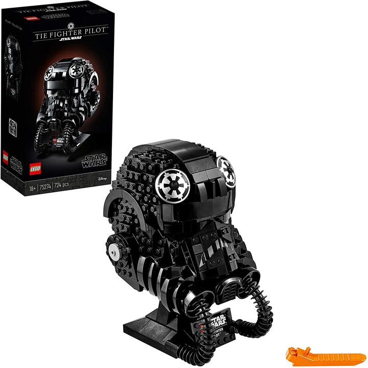 Image du produit LEGO Casque de pilote de chasse TIE (75274, LEGO Star Wars)