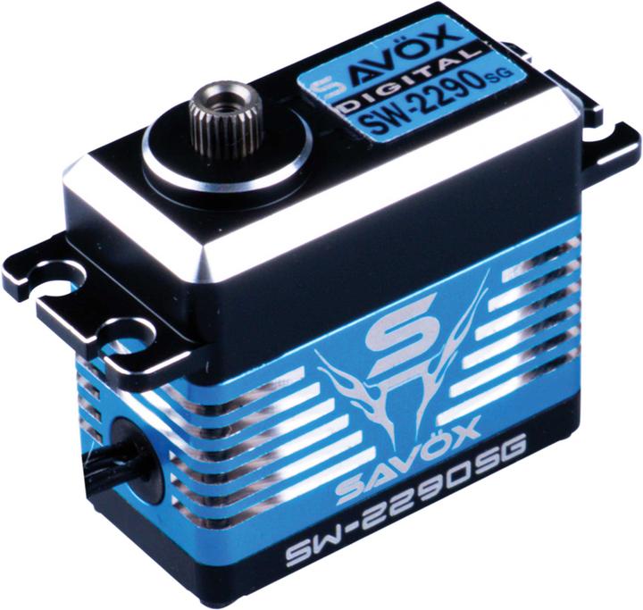 Produktbild Savöx sw-2290sg (7,4v/55kg/0,13s) digital hv servo wasserdicht black line