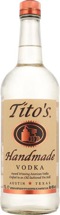 Actual product image Tito's Handmade Vodka Tito's Vodka (1 x 100 cl)