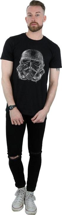 Image du produit Star Wars - T-shirt STORMTROOPER SCRIBBLE HELMET - Homme (XL)