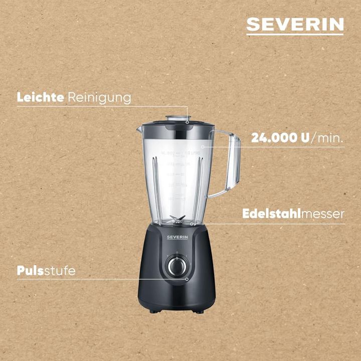 Immagine prodotto Severin Impastatrice a colonna SM3707 Nero (600 W)