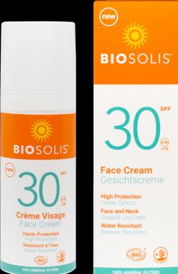 Produktbild Biosolis Sonnencrème Gesicht (Sonnencreme Gesicht, SPF 30, 50 ml)