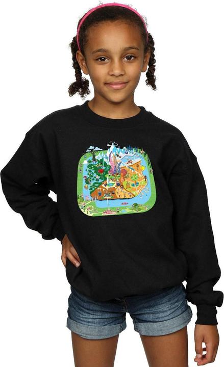 Actual product image Disney Girls Zootropolis City Sweatshirt (140, 146)