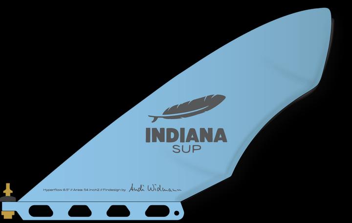 Actual product image Indiana 8.5" Hyperflow Fin blue