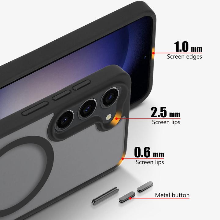 Image du produit Cadorabo Coque pour Samsung Galaxy S23 compatible avec Magsafe (Samsung Galaxy S23+)
