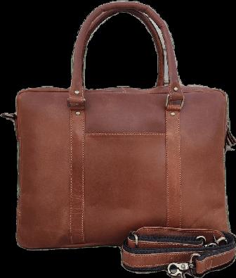 Only-Bags.Store Mens Leather Shoulder Bag, Briefcase, Satchel Tablet Ipad Laptop 16" Inch, Leather College Bag