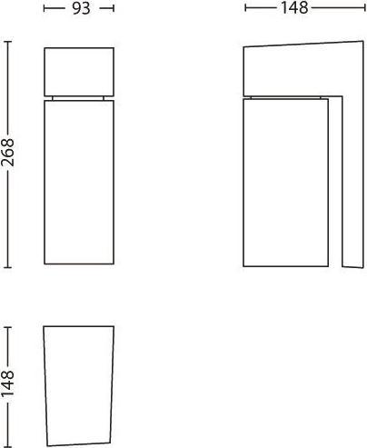 Produktbild Philips Border (E27, IP44)