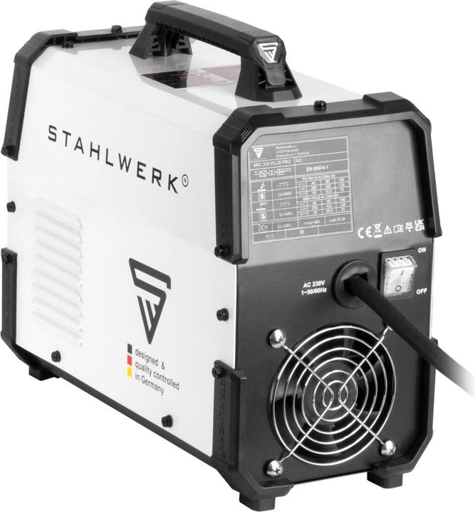 Produktbild Stahlwerk Schweissgerät ARC 200 Puls Pro MMA E Hand Lift TIG Pulsfunktion 200 A