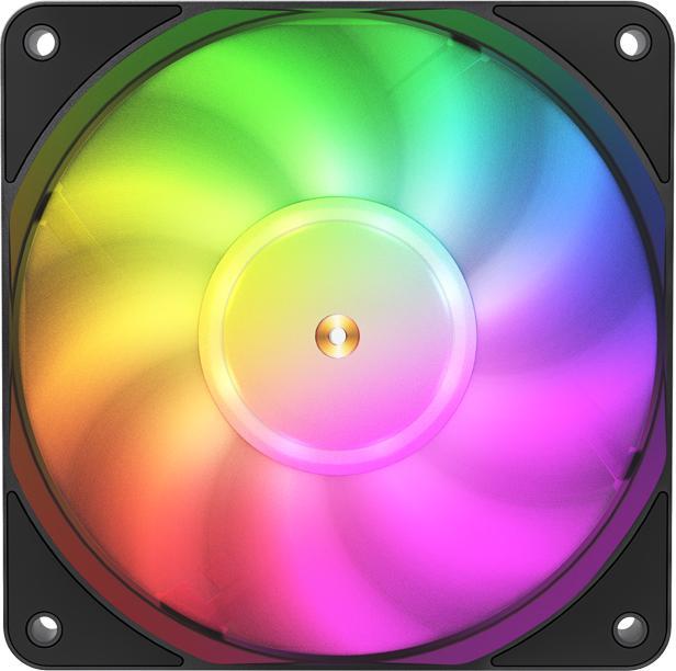 Image du produit Jonsbo HF1215 Ventilateur Slim PWM, ARGB, 120mm (120 mm, 1 x)
