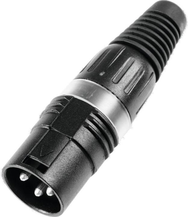 Produktbild Hicon XLR Stecker 3pol HI-X3CM-BLK