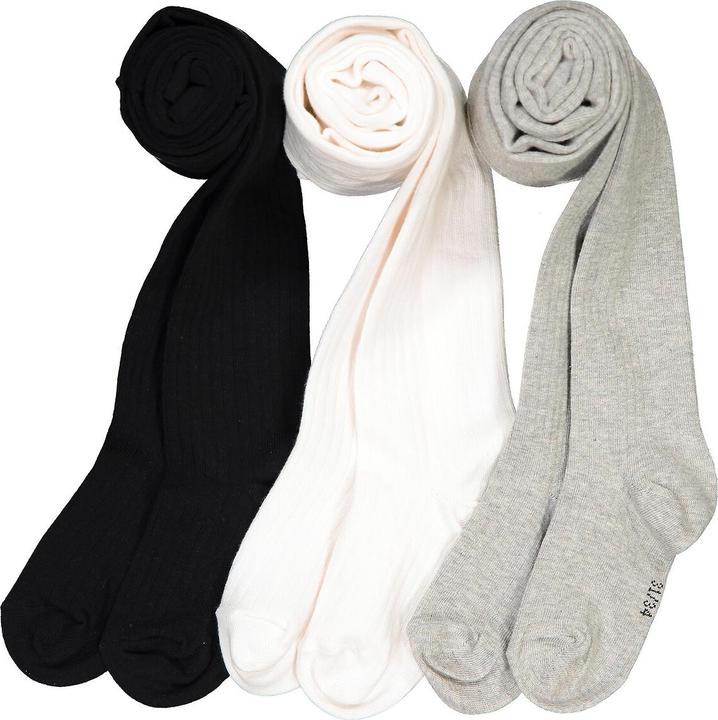 Produktbild La Redoute Collections 3er-Pack gerippte Strumpfhosen