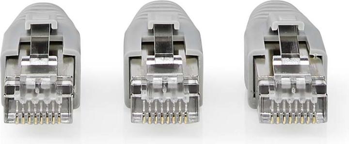 Immagine prodotto Nedis CCBW89370GY Spina RJ45 passante FTP CAT6 fissa/stranded diritta placcata oro 10 pz. (F/UTP, CAT6, 10 m)