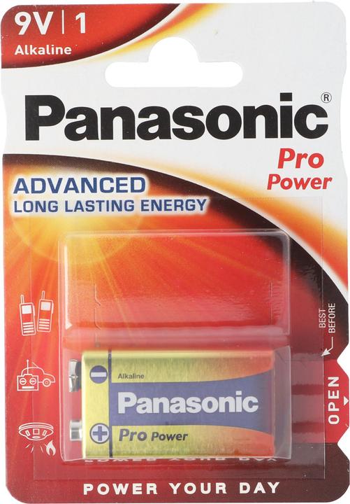 Panasonic Pro Power (1 pcs., 9V Block, 680 mAh)
