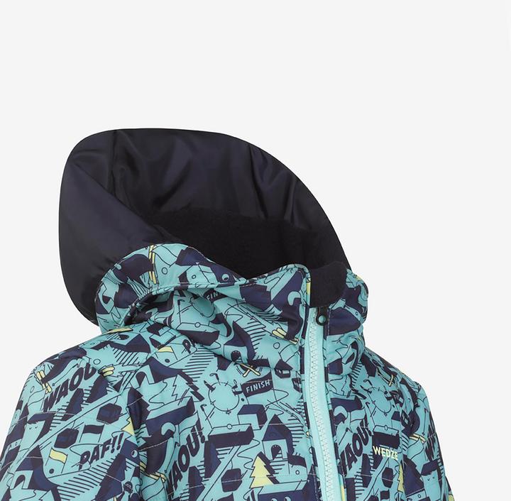 Image du produit Wedze Veste de ski enfant chaude simple zip - 100 pressions (110 C)