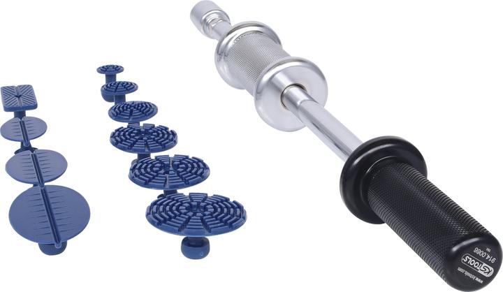 Produktbild KS Tools Profi-Ausbeul-Gleithammer-Satz, 11-tlg. (896 g)
