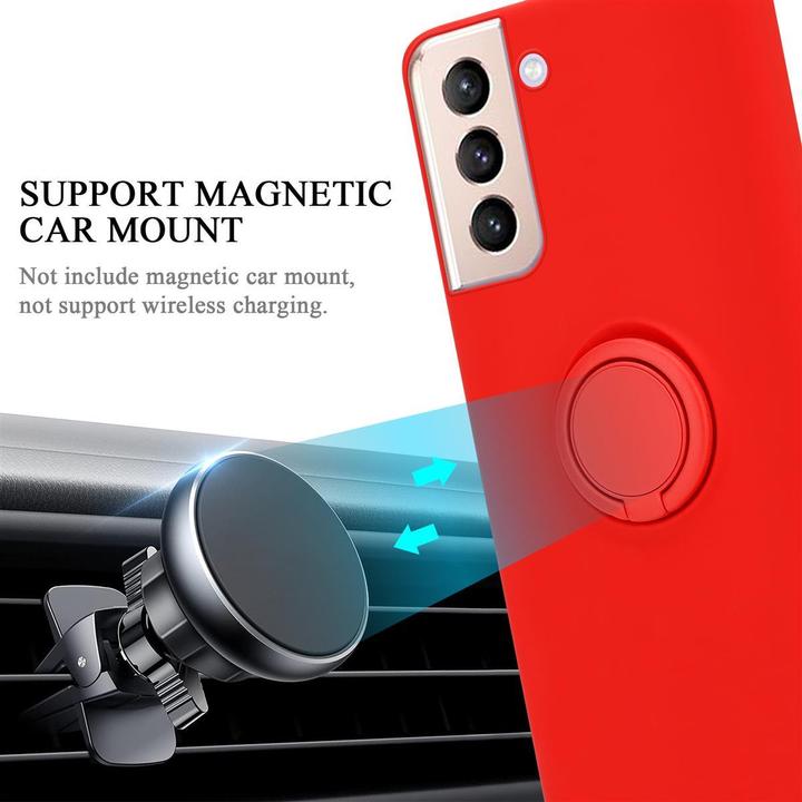 Produktbild Cadorabo TPU Liquid Ring Silicone Case Hülle (Samsung Galaxy S21+)