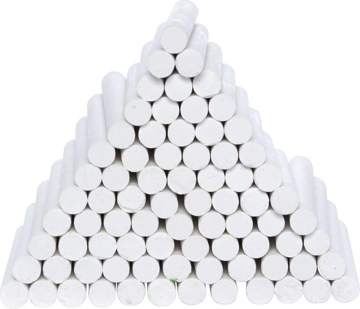 Produktbild Colorations Colorationen – Weisse staubfreie Kreide, 100 Stück. (Weiss, 100 x)