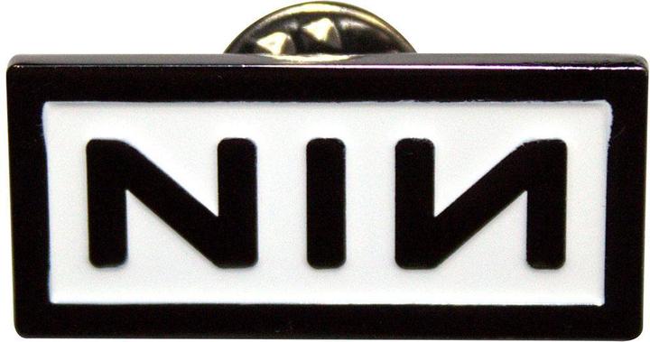 Nine Inch Nails Logo Abzeichen ZinkLegierung