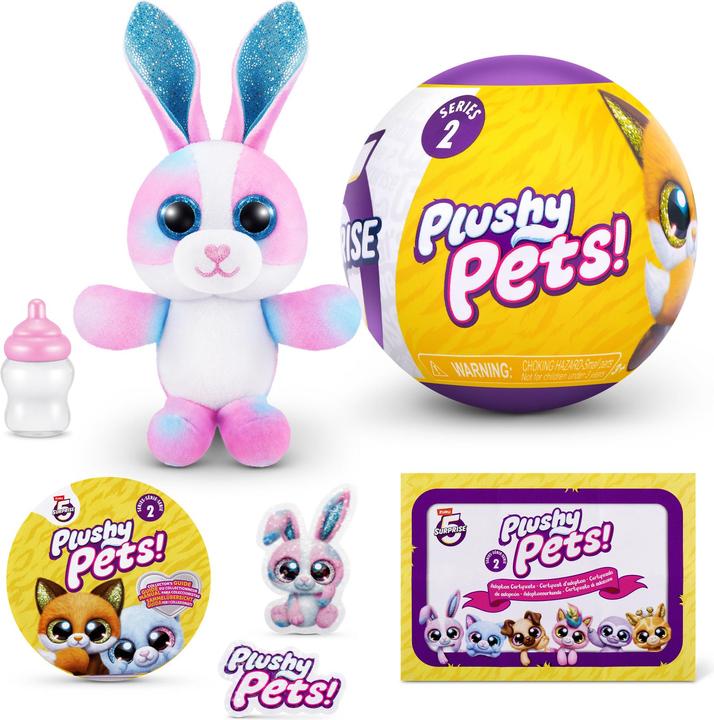 Actual product image Zuru 5 Surprise - Plushy Pets - Series 2 - 1 piece