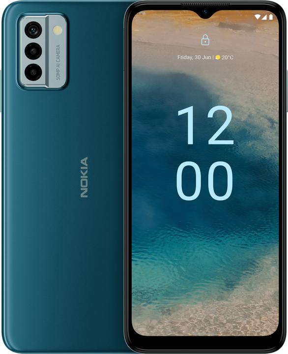 Immagine prodotto Nokia G22 (128 GB, Blu laguna, 6.50", Doppia SIM Ibrida, 50 Mpx, 4G)