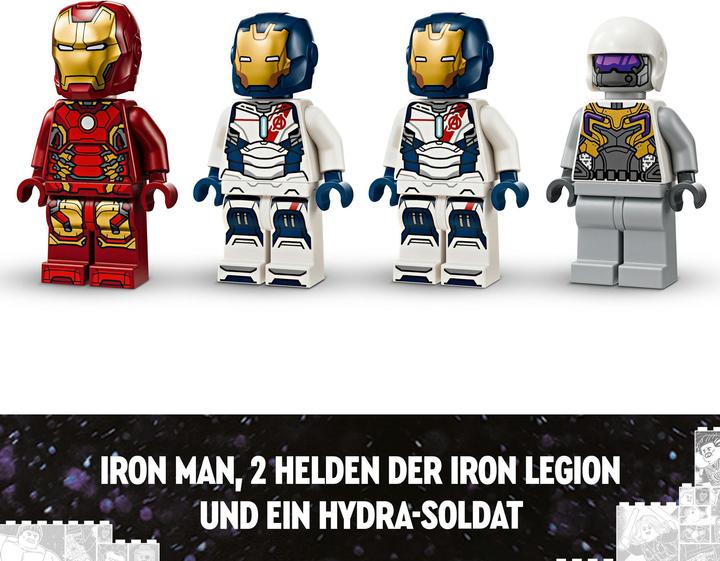 Produktbild LEGO Iron Man & Iron Legion vs. Hydra-Soldat (76288, LEGO Marvel)