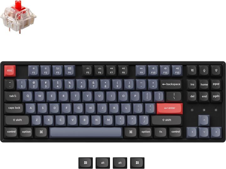 Produktbild Keychron K8 Pro (US, Kabelgebunden, Kabellos)