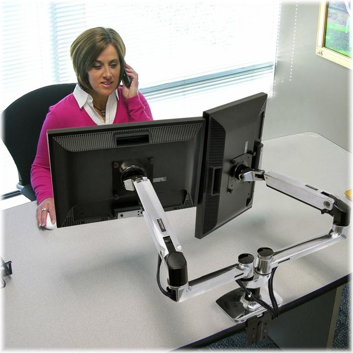 Produktbild Ergotron LX Monitor Arm mit patentierter CF-Technologie (Tisch, 27")