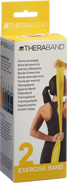 Produktbild TheraBand Übungsband (2.50 m, Leicht)
