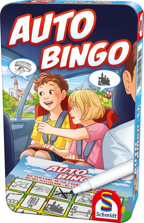 Produktbild Schmidt Spiele Auto Bingo (Französisch, Italienisch, Deutsch, Englisch)
