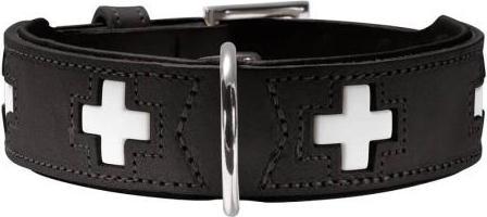 Hunter Halsband Swiss Schwarz für Hunde 55 (Hund, Allgemein)